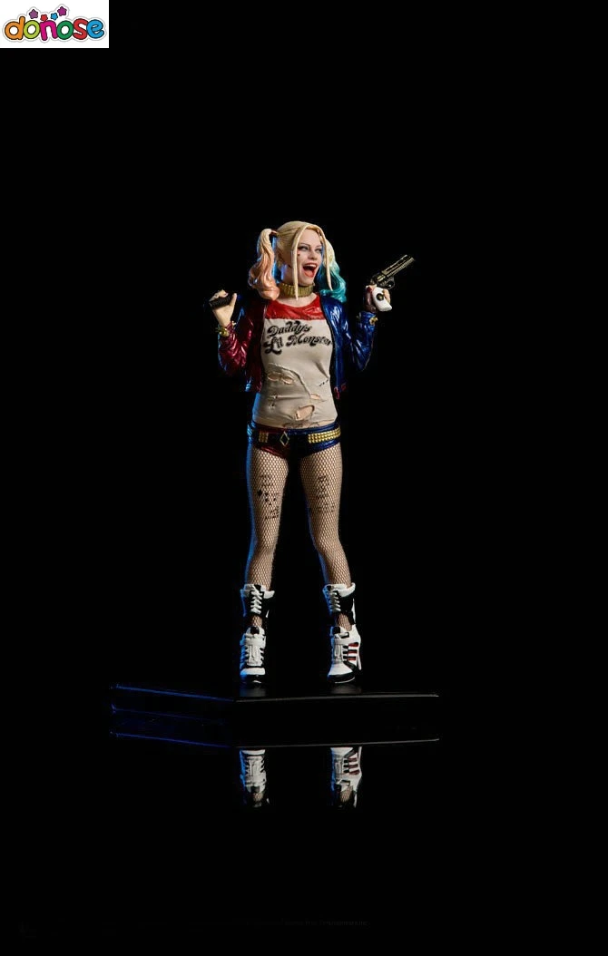 Аниме 19 см настоящие чулки отряд самоубийц Harley Quinn ПВХ экшн фигура коллекция