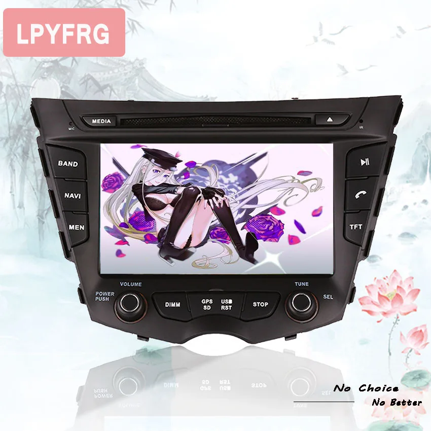 IPS HD 1024*600 Автомобильный gps навигатор sat glonass радио видео с 4g lte для Hyundai Veloster 2011- android