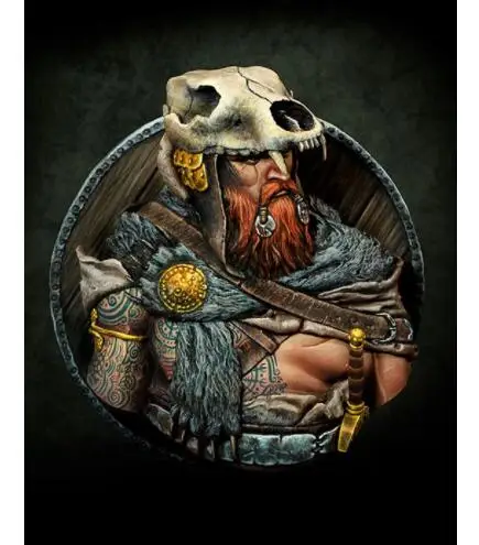 1/10 Viking pride древний воин Бюст Игрушка Смола модель миниатюрный набор unassembly Неокрашенный