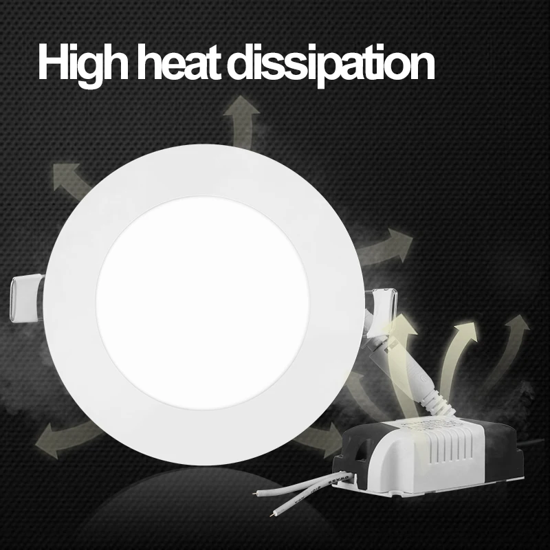 Точечный Светодиодный точечный светильник светодиодный вниз светильник 220V встраиваемый светильник 3 Вт, 4 Вт, 6 Вт, 9 Вт/15/18 Вт тонкие круглые вниз светильник s потолочный светильник для дома светильник Инж