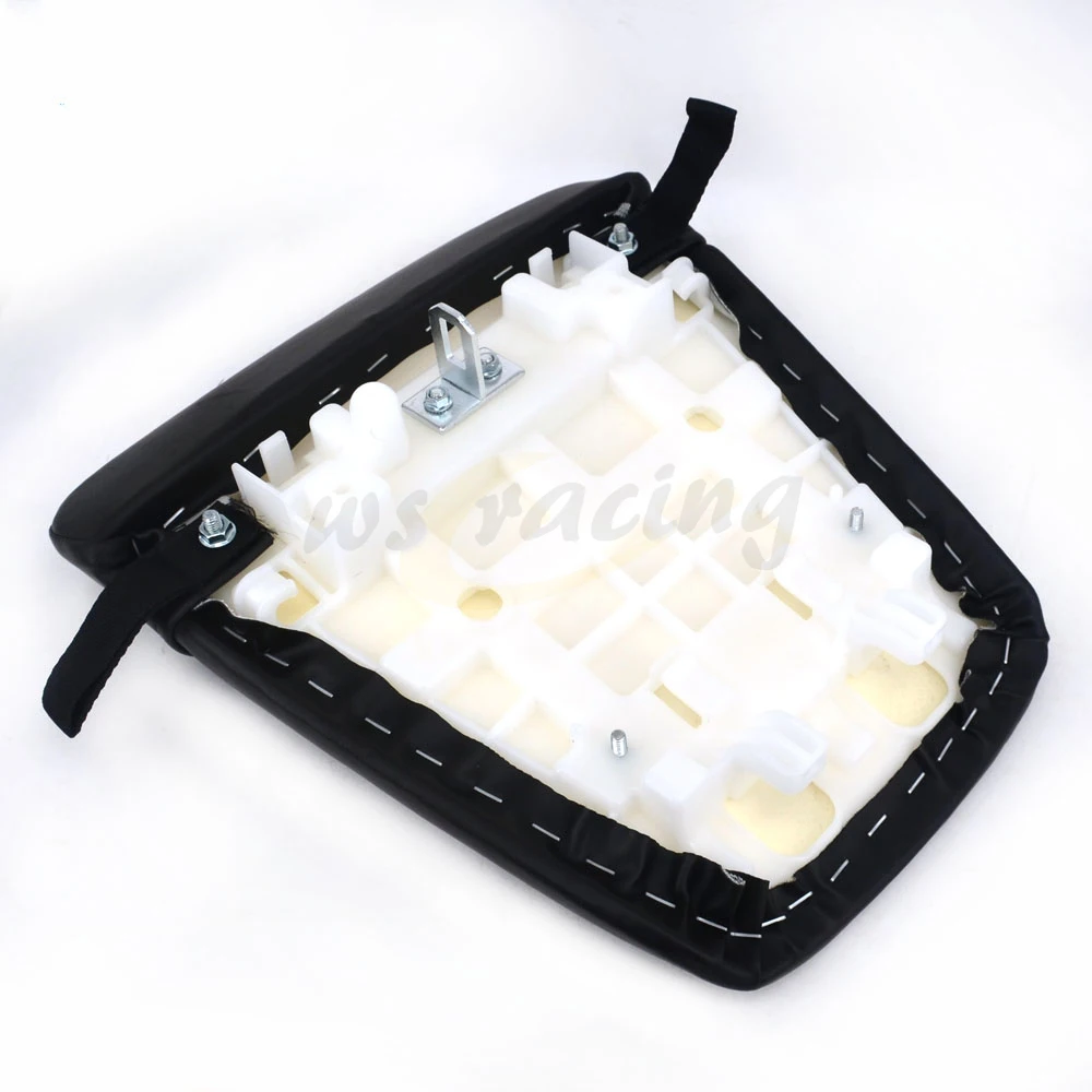 

Motorcycle Seat Leather Passenger Rear Seat Pillon Cover For YAMAHA YZF R6 YZF-R6 1999-2002 1999 2000 2001 2002