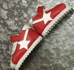 Red 1 пара, Новое поступление, модная спортивная обувь Mini Star для Blyth, Licca, Azone, обувь Obitsu аксессуары для кукол - Цвет: Red