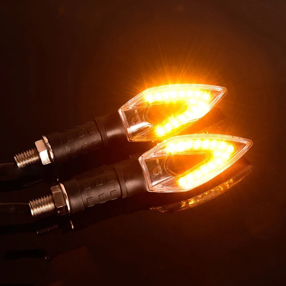 4 шт. 125 4*30 мм работающего на постоянном токе 12 В в 3000K 16LED янтарь ABS Пластик