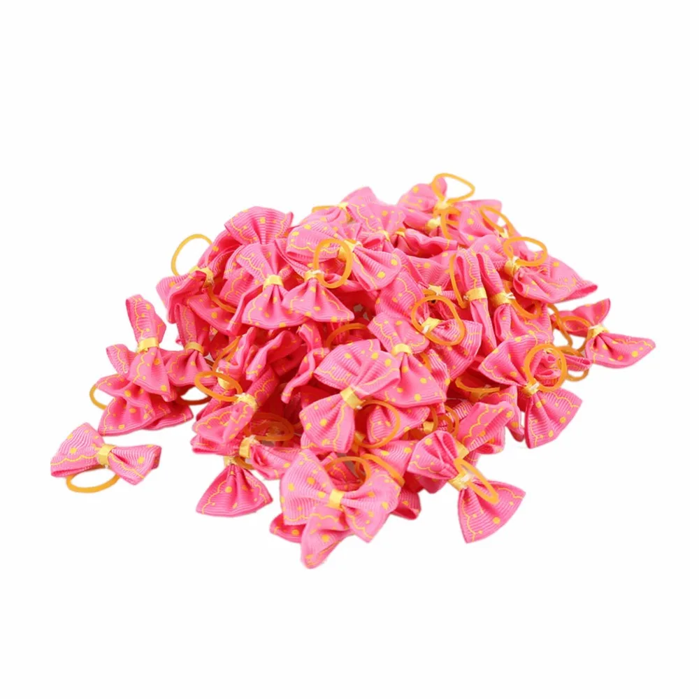 Маленькие искусственные волосы для домашних животных аксессуары собак заколки