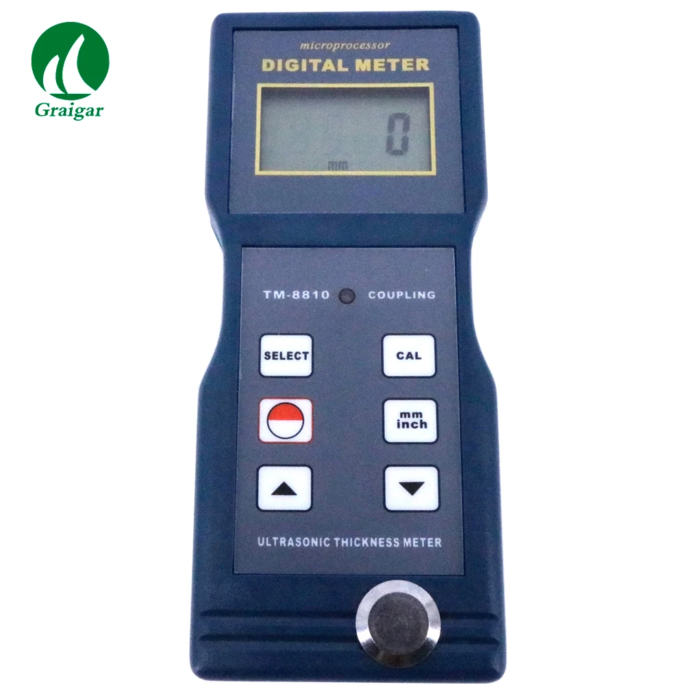 TM8810 Thickness Meter Gauge with LCD Display High Accuracy Measuring Range 1.5~200mm | Инструменты