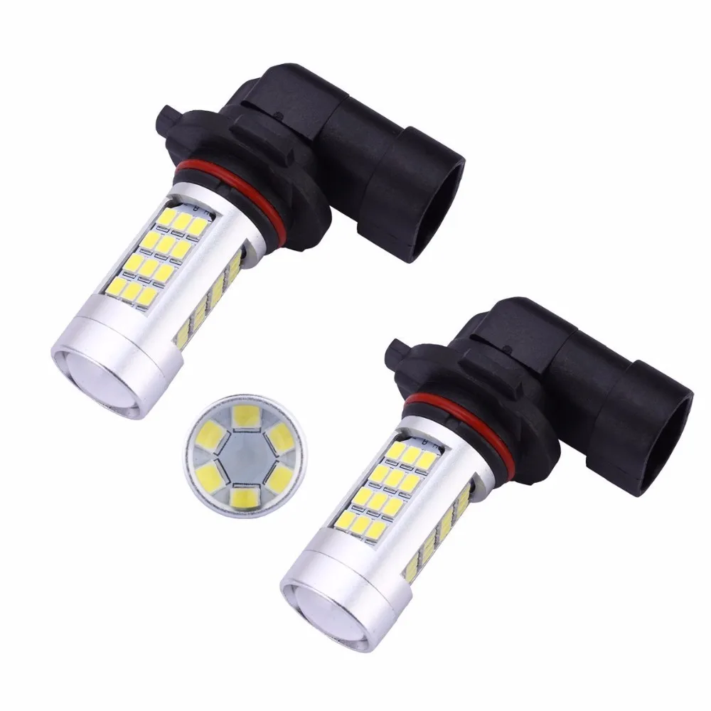 

2*80W 1200 Lumens 6000K YX-2835 Chipsets 9040 9140 9155 H10 Led bulbs with Projector For Fog light, DRL, Daytime Running Light