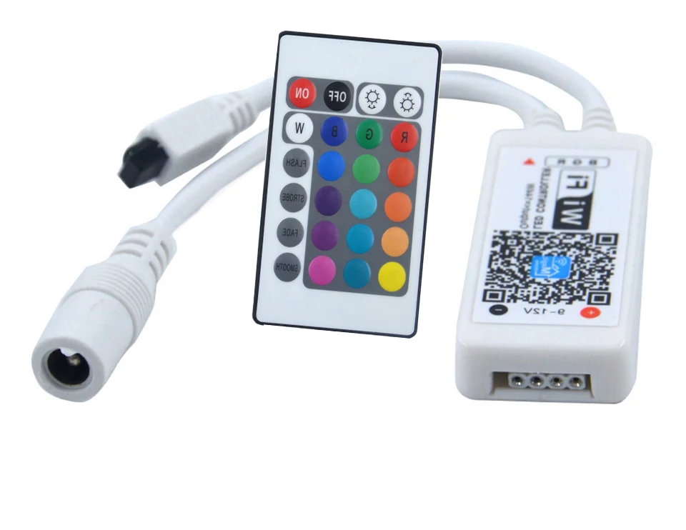 10 компл./лот DC12V экшн камера с Wi Fi подключением светодиодный RGB мобильный телефон
