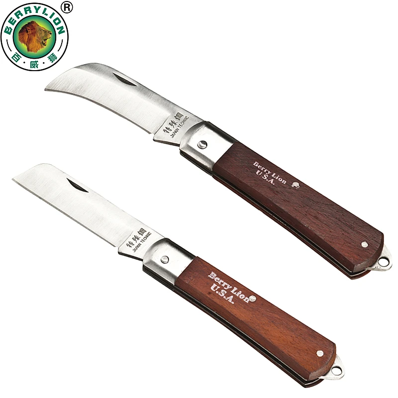 Нож электрика BERRYLION нож для зачистки проводов складной из ПВХ ручные