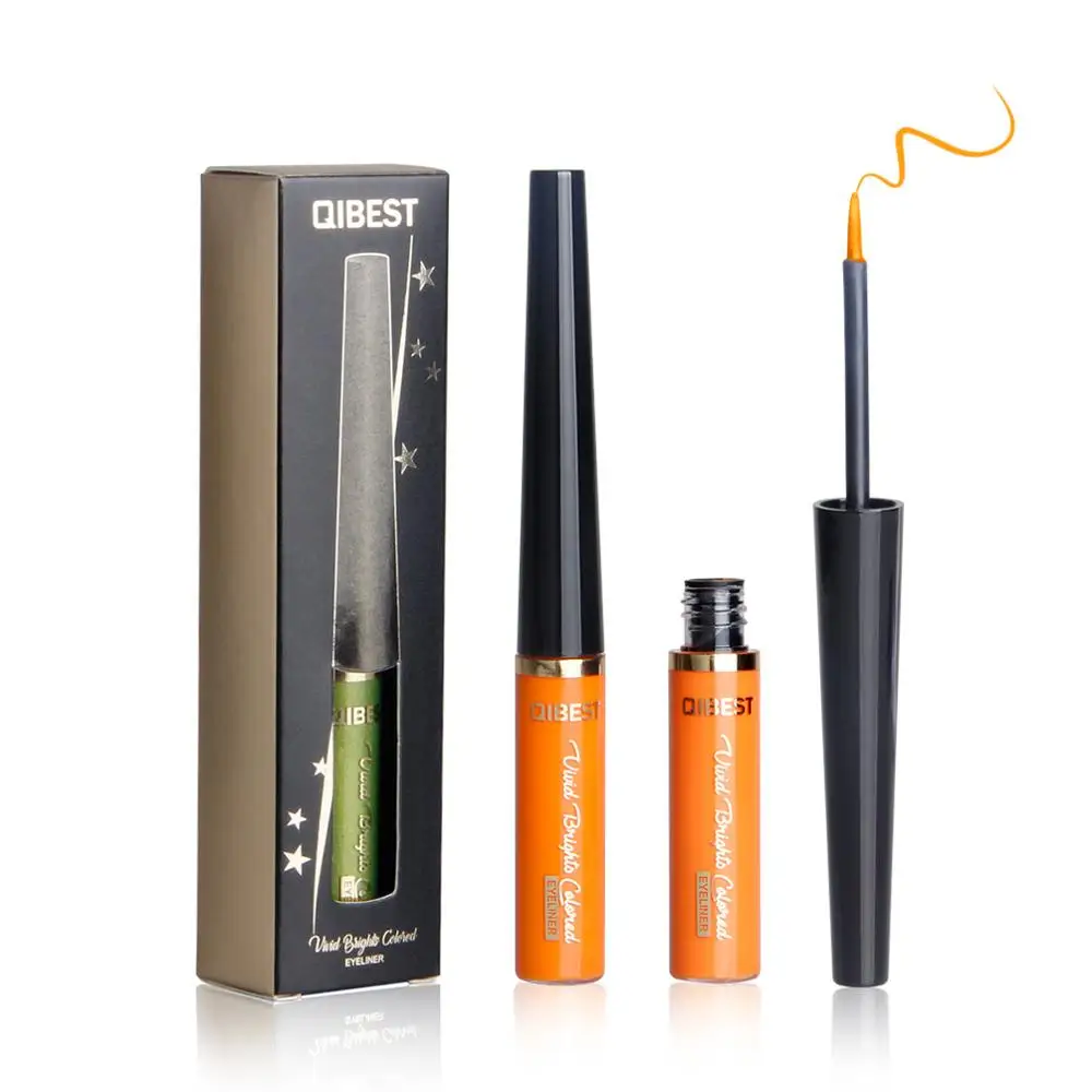 Матовая цветная подводка для глаз перламутровая долговечные тени век жидкие