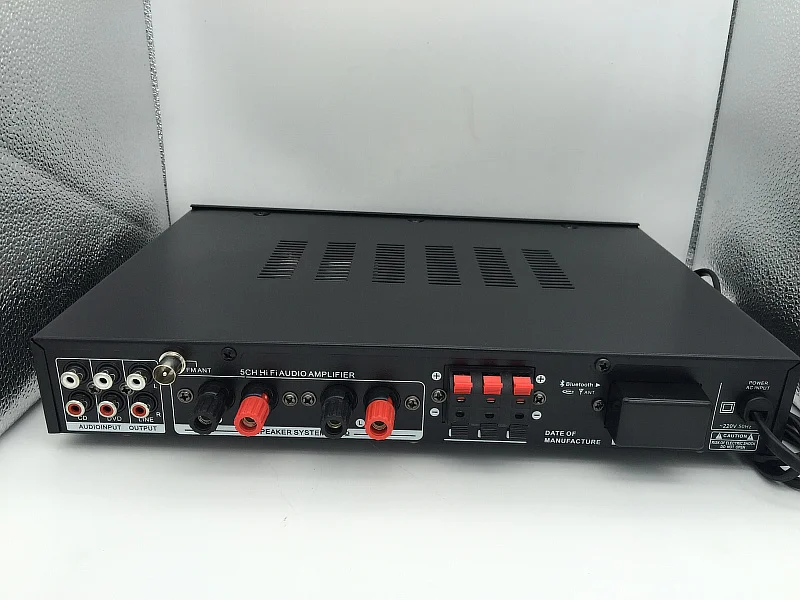 Домашний цифровой усилитель мощности C5198 250 Вт + для караоке аудио с USB SD картой