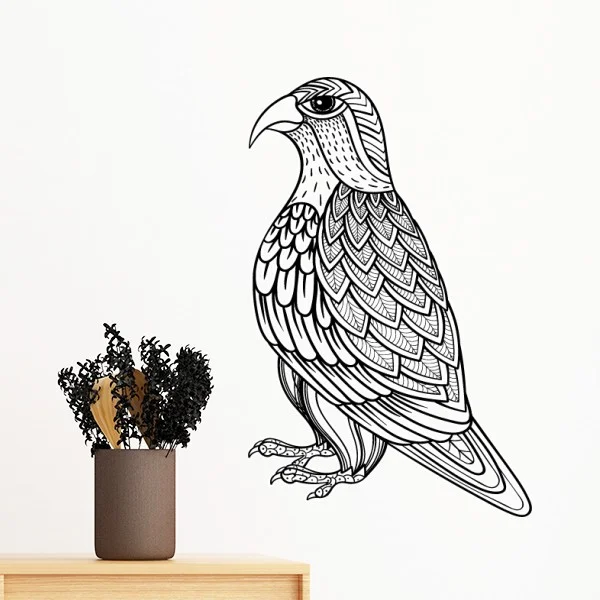 

Bird Paint Flying Line Long Removable Wall Sticker Art Decals Mural DIY Wallpaper for Room Decal