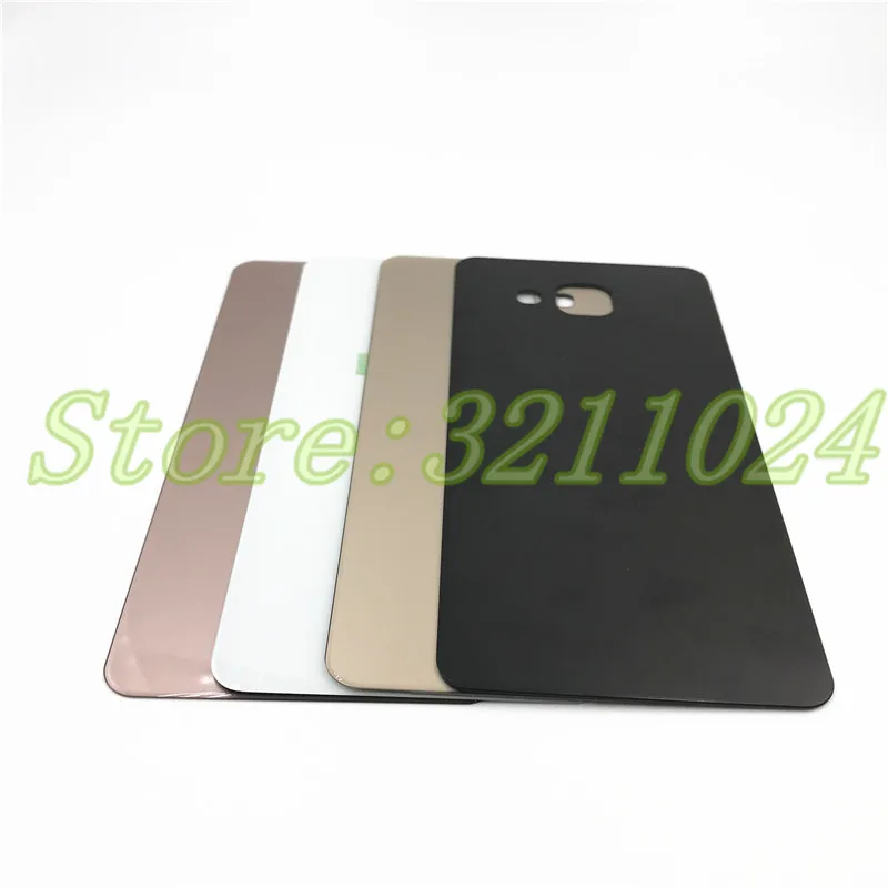 Для Samsung Galaxy A3 A5 A7 A9 2016 A310 A510 A710 A910 стеклянная задняя крышка корпуса + сменная