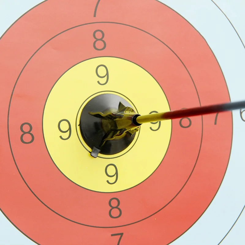 Присоска для лука и стрелы портативная мягкая на резиновый наконечник точек