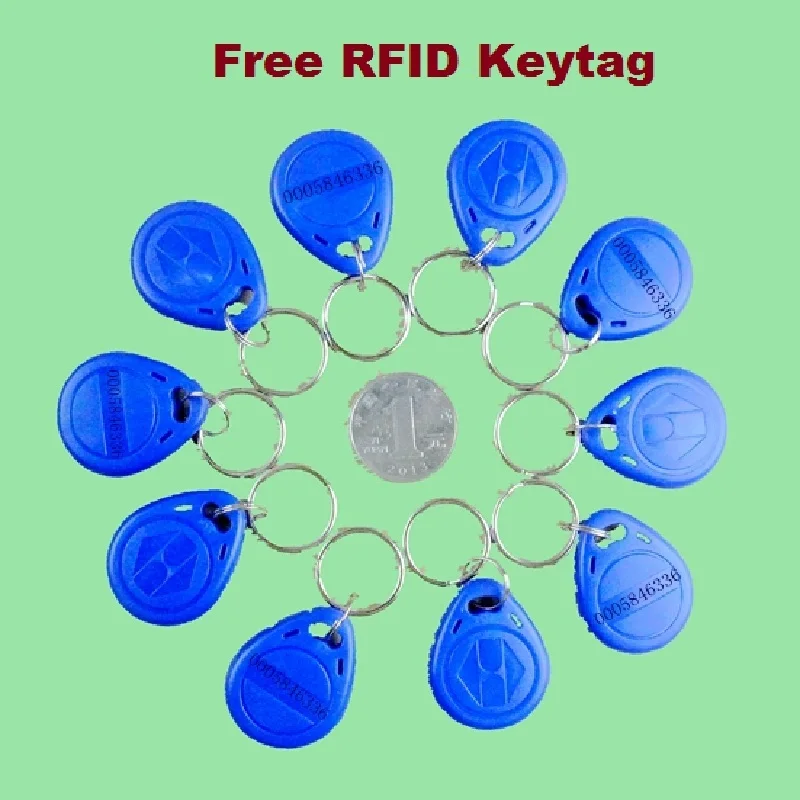 50 шт./лот Бесконтактный EM/ID RFID 125 кГц смарт ID тег Fobs отель брелок ключевые метки