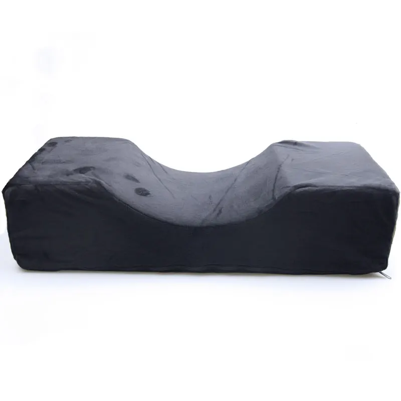 Eyelashes Special Pillows Flannel Salon Lash Pillow Makeup Tools Grafting Eyelash Pillow Ergonomic Support Extension Curve Salon - Цвет: Черный