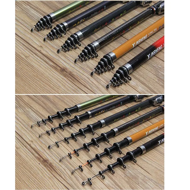 3 метра углеродное волокно телескопическая удочка длинное литье море Карп удочки