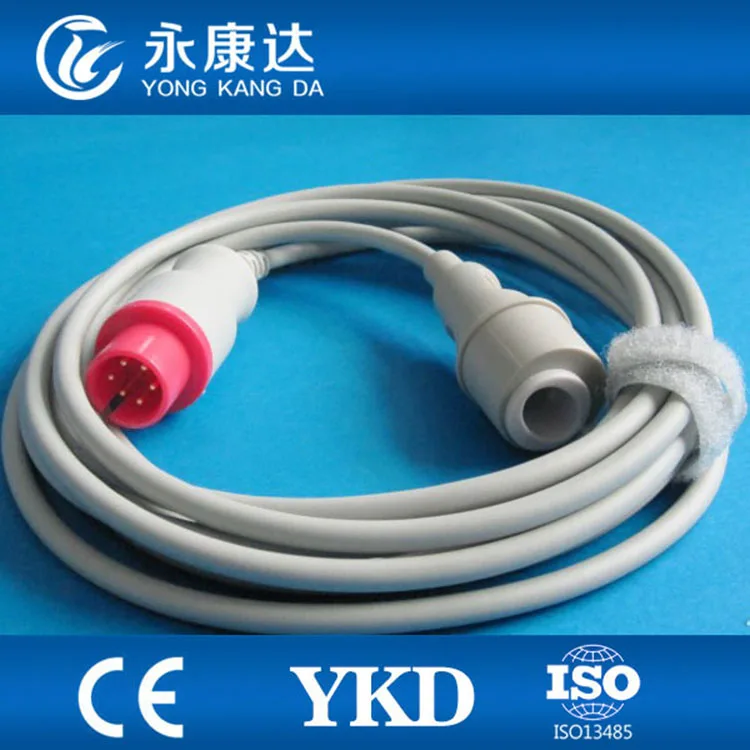 2 шт./упак. Бесплатная доставка для Spacelabs 6pin фотокабеля IBP преобразователь