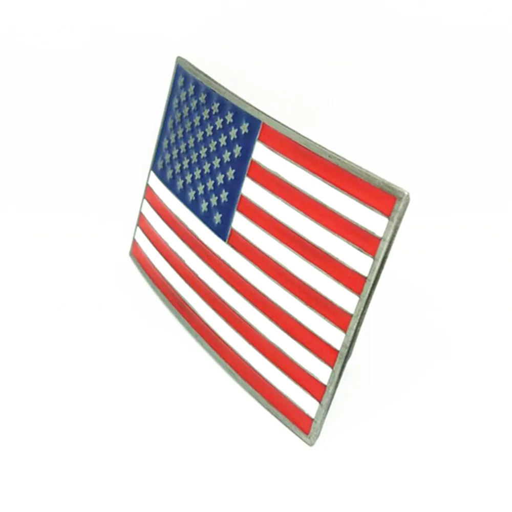 Модные аксессуары для ремня металлическая пряжка с американским флагом длиной 4