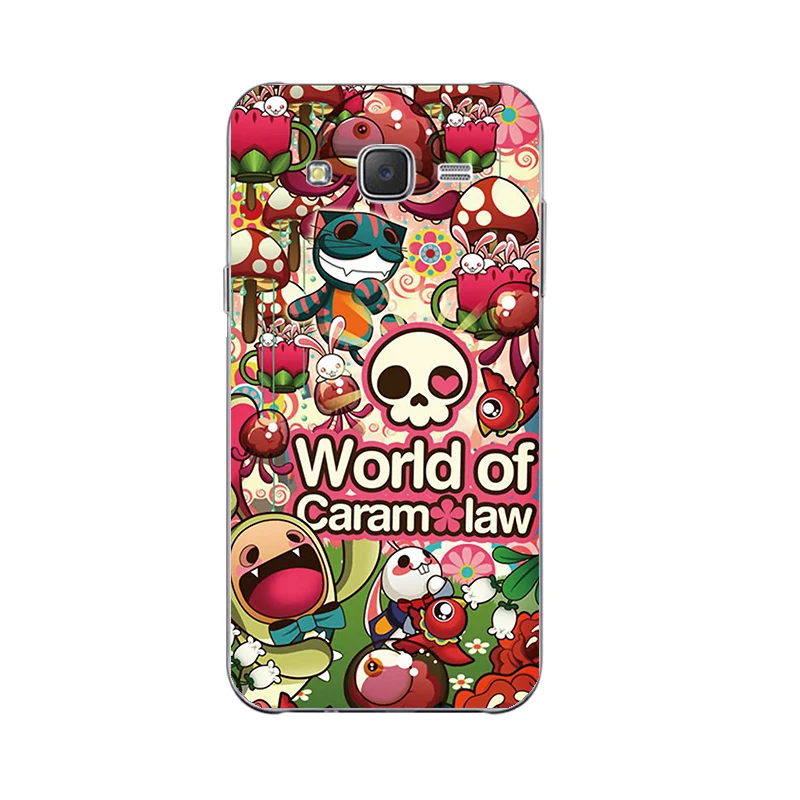 Чехол для телефона Samsung Galaxy J5 2015 J500F прозрачный Ультратонкий чехол с цветочным