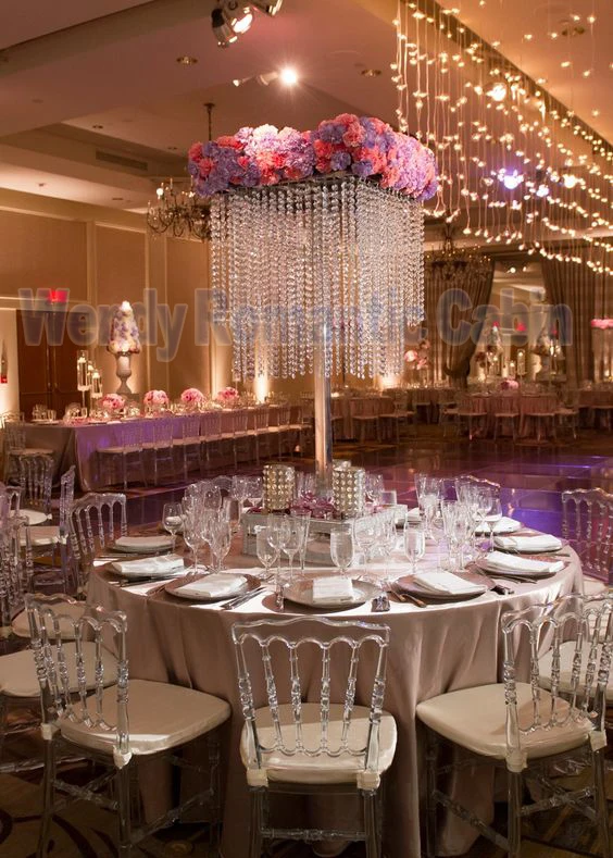 

80cm Tall square table centerpiece flower stand wedding centerpieces