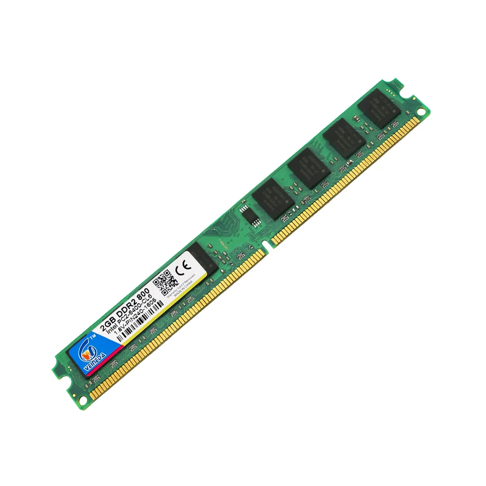 Оперативная память VEINEDA ddr2 2 ГБ 800 МГц ОЗУ PC2 6400 для материнской платы Intel и AMD