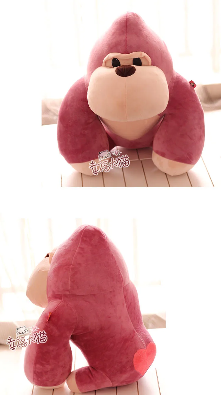 Симпатичная маленькая обезьянка король конг креативная искусственная плюшевая