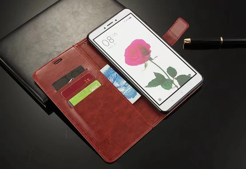 Оригинальный чехол Fundas для Xiao mi Max 2 6 44 дюйма Роскошный кожаный флип бумажник Xiaomi