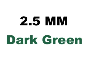 25MM DARK GREEN 100 х термоусадочная трубка для рыбалка на Карпов-термоусадочная трубка для рыбалки-коричневый/темно-зеленый карп рыболовные принадлежности - Цвет: 25MM DARK GREEN