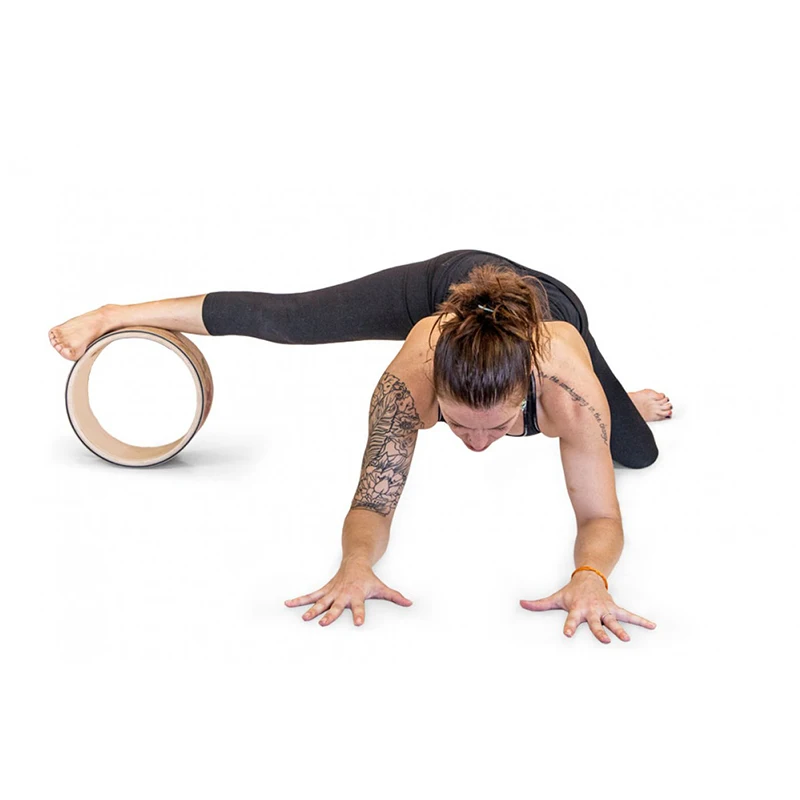 Пробковая + ABS Йога круги Пилатес профессиональная Талия Форма Бодибилдинг