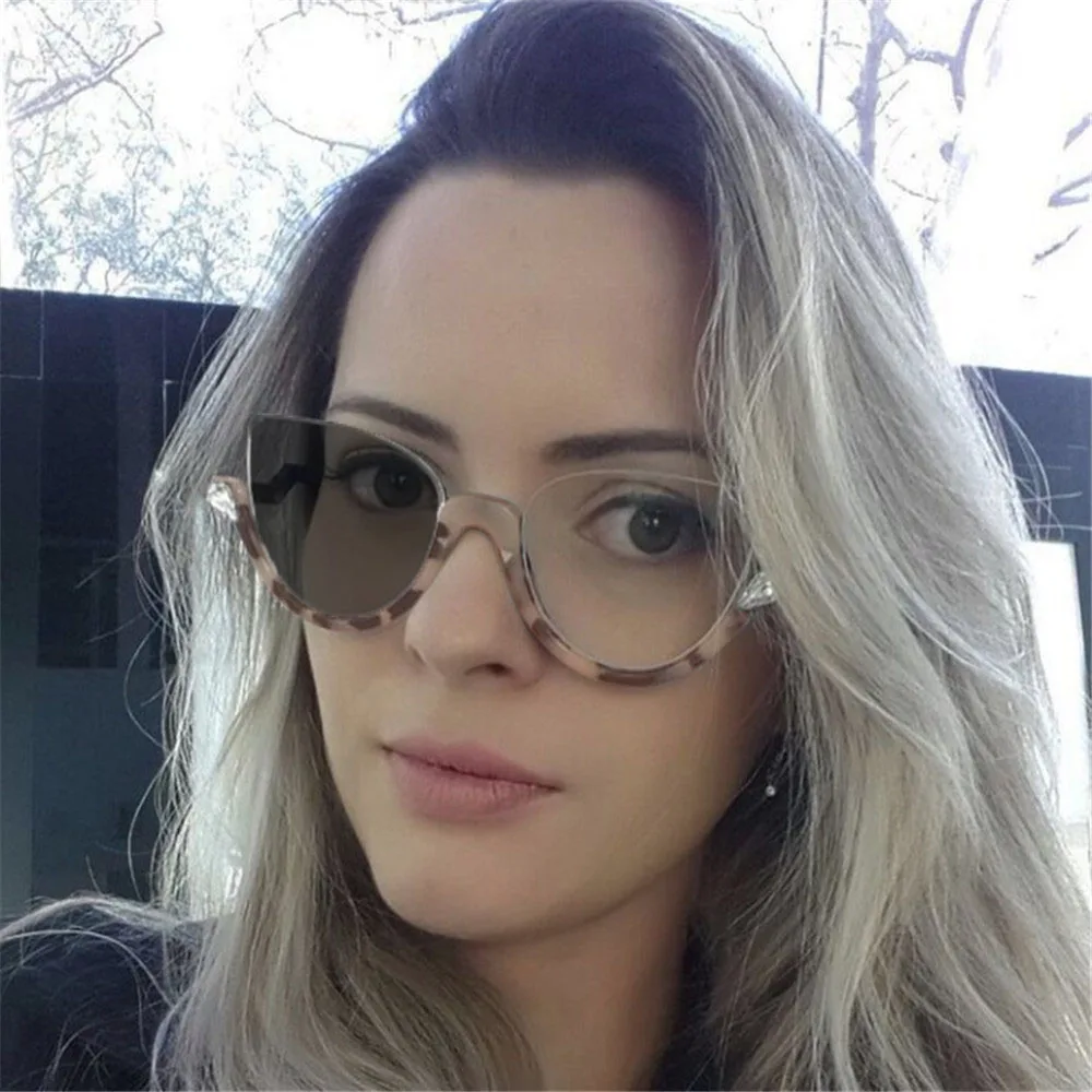 Солнцезащитные очки MINCL/близорукость фотохромные готовые женские для