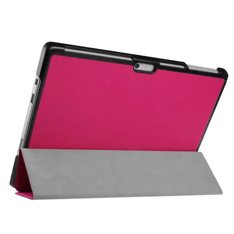 Кожаный чехол для Microsoft Surface Pro 4 pro4 12 3 &quot2015 Планшет ультра тонкий + Защитная пленка