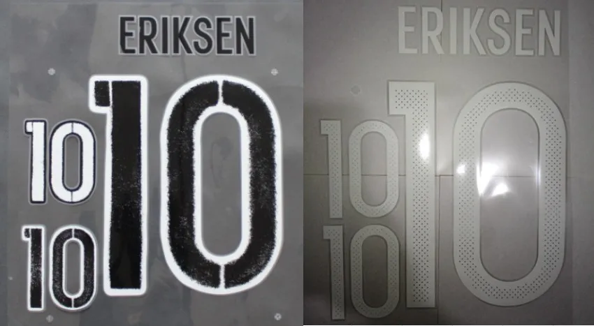 2016 г. Дания ERIKSEN #10 нашивка значок|Заплатки| |