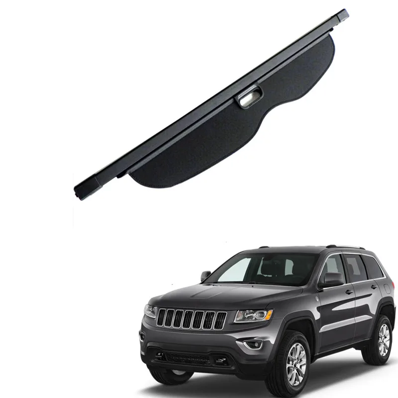 Для Jeep Grand Cherokee 2011 2012 2013 2014 2015 2016 2017 2018 черный задний багажник щит безопасности