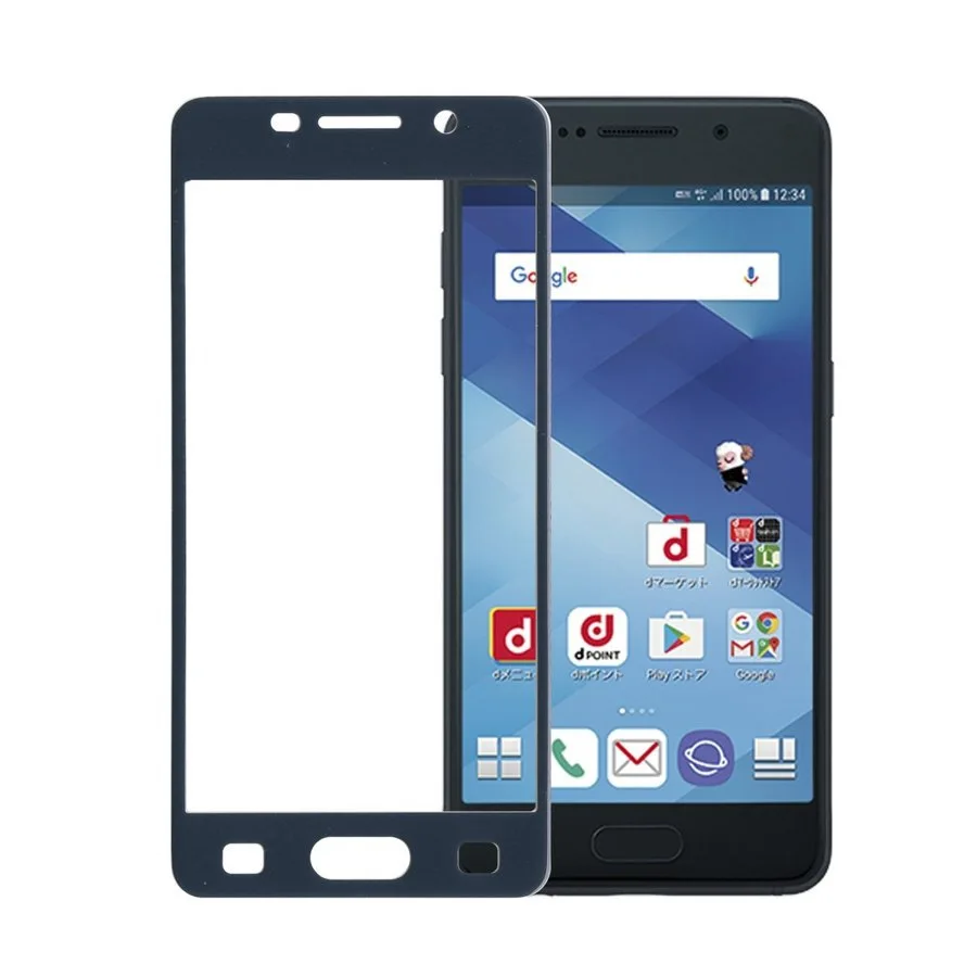 2 шт 3D изогнутое закаленное стекло для Samsung Galaxy Feel SC 04J полное покрытие экрана