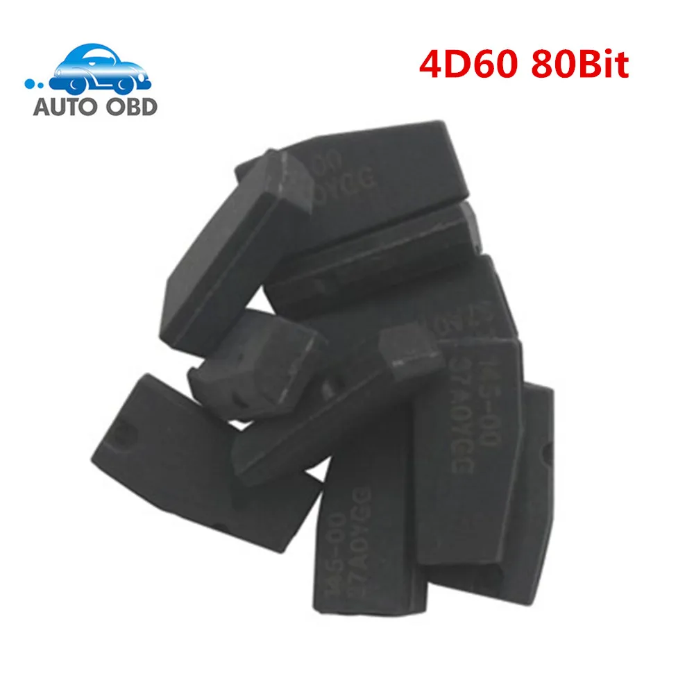 5 шт./лот 80 бит 4D-60 чип 4D60 чипа для автомобильных ключей ID4D 60 80bit пустой | Автомобили