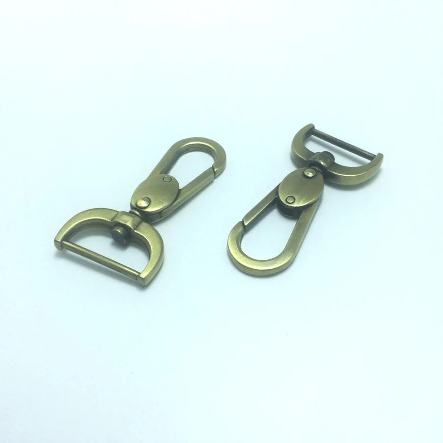 

1 Inch (25mm) Swivel Clasp Hook in Antique Brass
