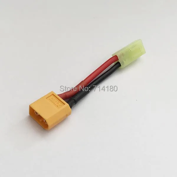 Переходник XT60 папа мама 50 мм|battery cable plug|cable receiverbattery geek |