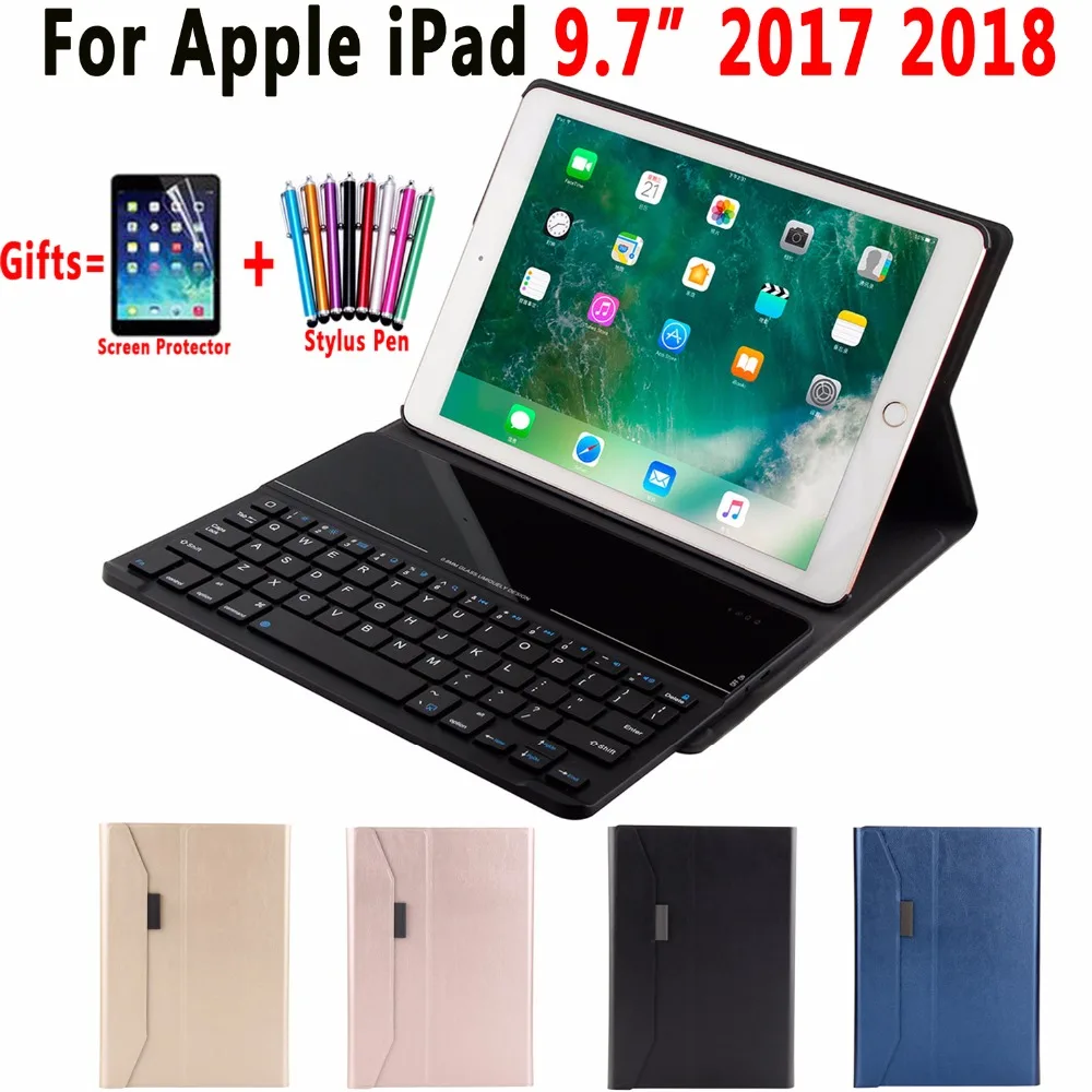 Чехол для Apple новый iPad 9 7 2017 2018 5 го 6 поколения A1822 A1954 чехол с карандашом закаленное