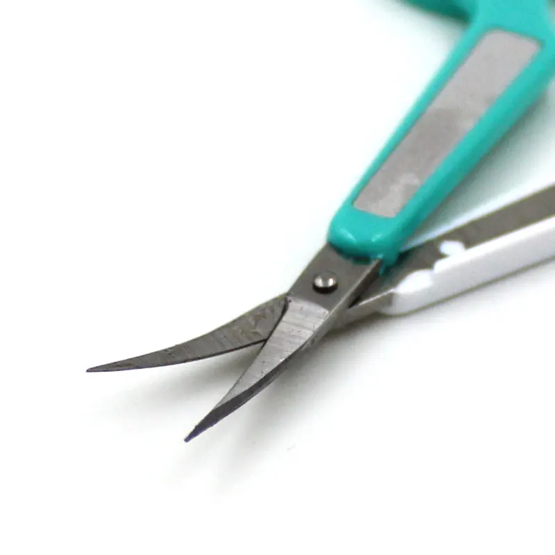 3 цвета ножницы для бровей прямая/изогнутая/круглая головка маникюра ресниц носа