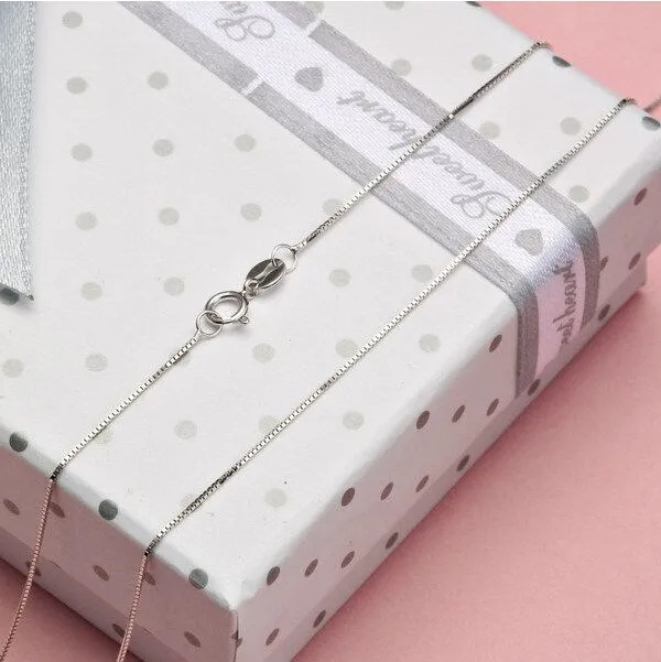 Лидер продаж модная Высококачественная цепочка в коробке из стерлингового