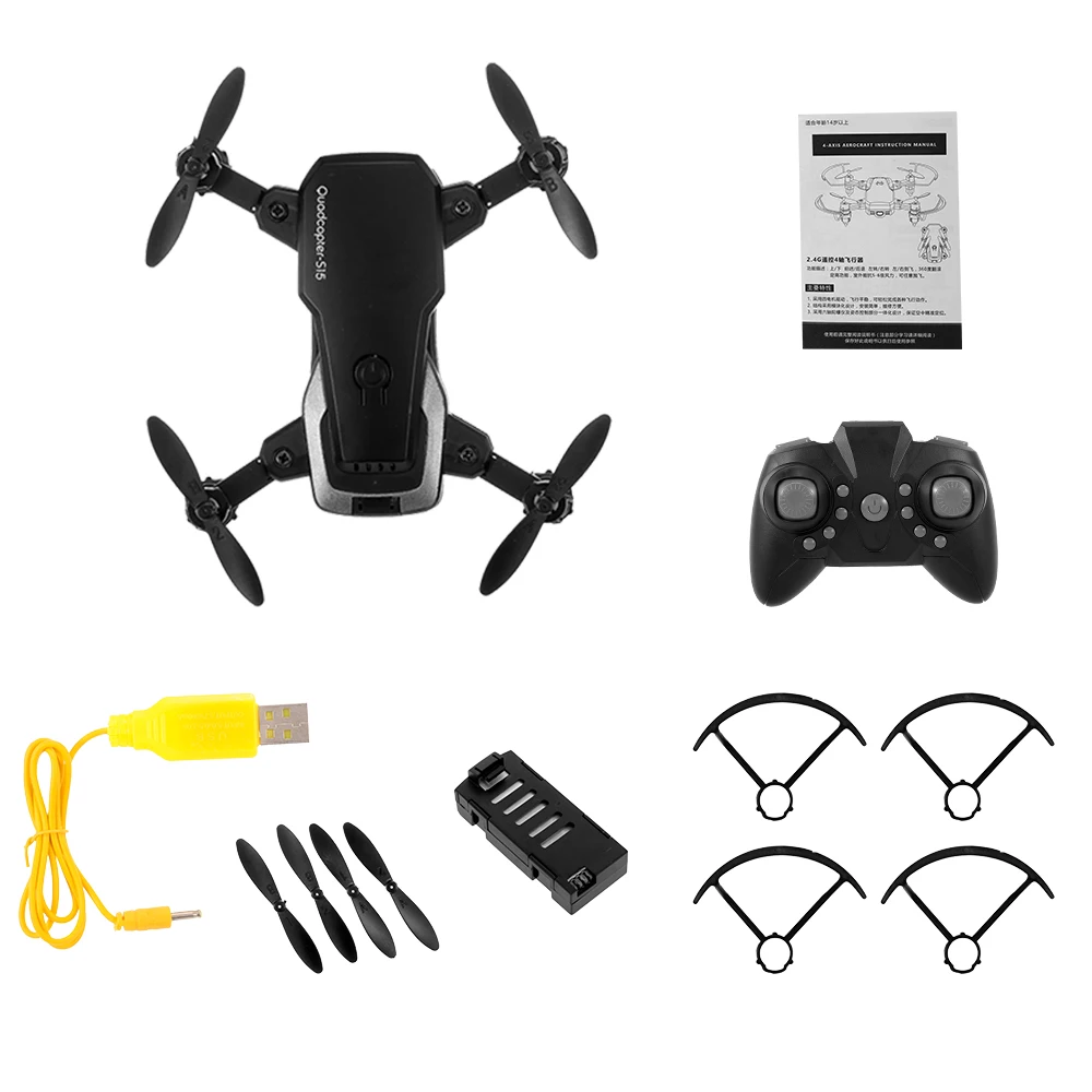 S15 2 4G 720P 480P камера Дрон для селфи мини Wi Fi FPV с регулируемой высотой