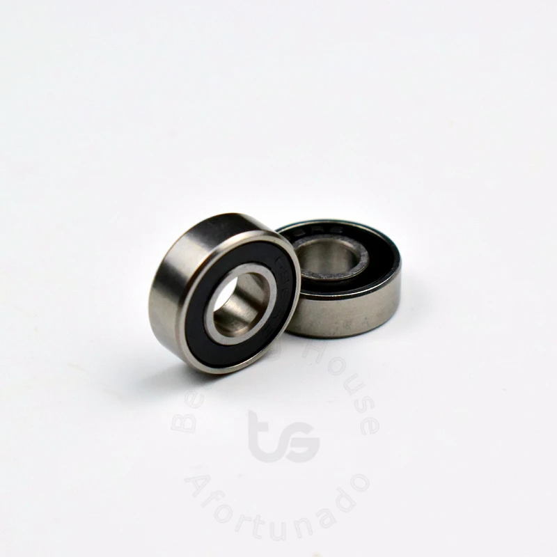 696RS 6*15*5(мм) 10 шт. Подшипник ABEC-5 подшипники 10 шт. резиновый герметичный Подшипник 696 696RS хромированный стальной подшипник
