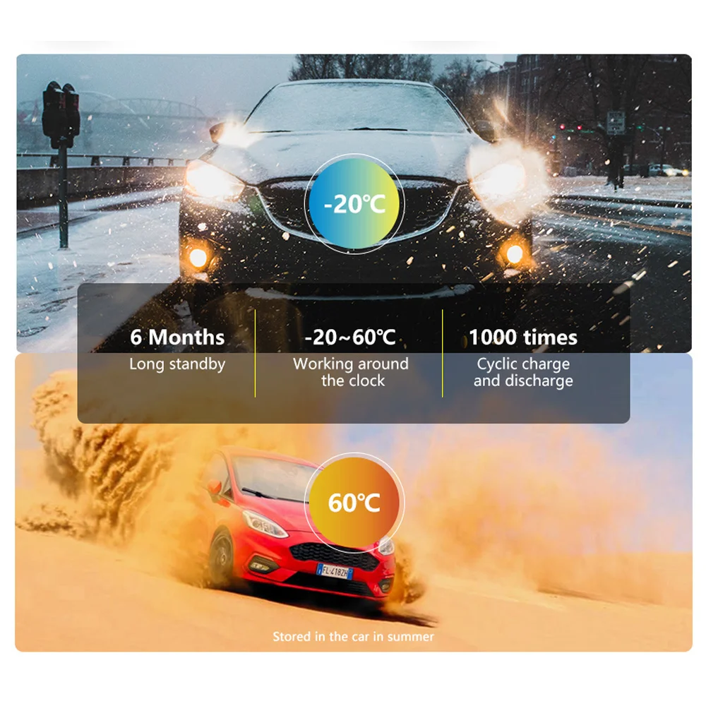 AOSHIKE Высокая пускозарядное устройство батарея 12 В 600A пиковый ток Dual USB 89800 мАч с