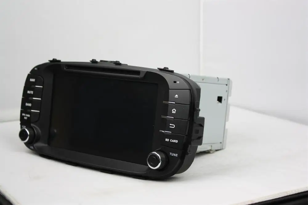 HD Android 5.1 1024*600 8 &quotавтомобиль радио dvd плеер для KIA Soul 2014 года С Радио GPS 3 Г Wi Fi Bluetooth