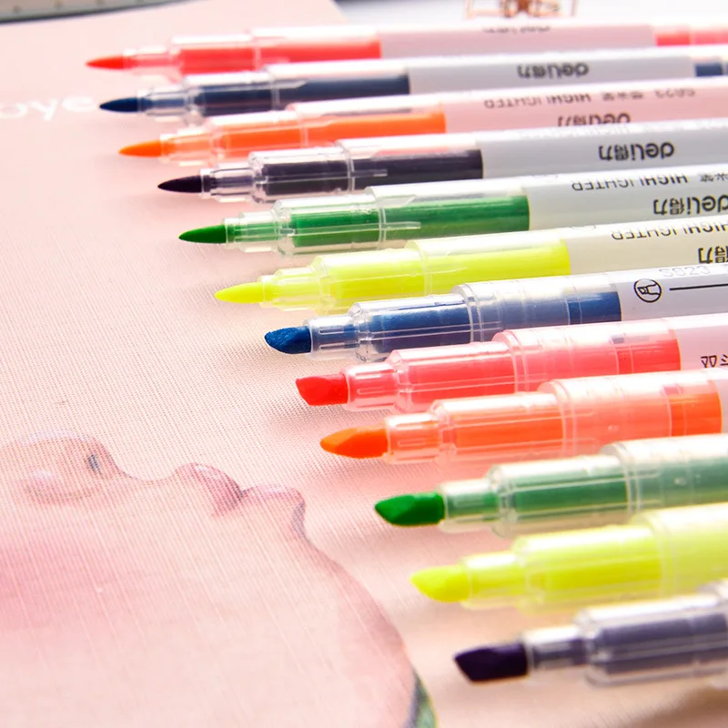 Двойная головка маркер для рисования мягкая кисть ручка акварелью