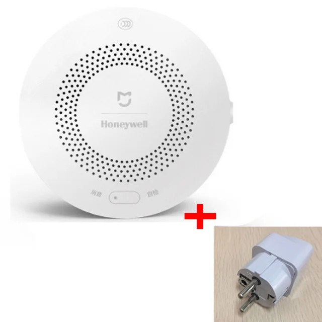 Add EU Plug Xiaomi Mijia сканер штрих-кода Honeywell умная сигнализация утечки газа CH4 мониторинг газа потолка и настенные Mihome приложение Дистанционное Управление - Цвет: Add EU Plug
