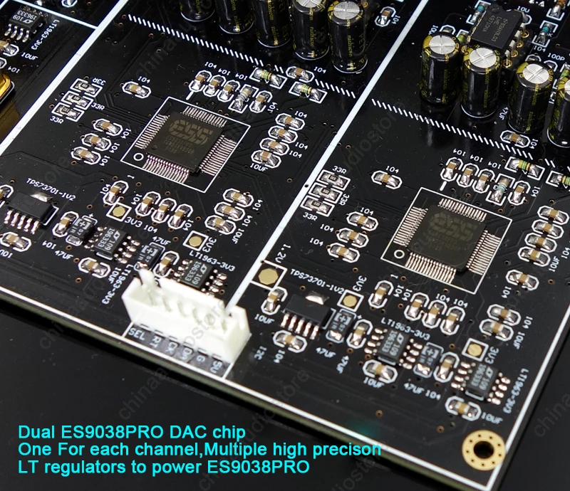 Двойной ES9038PRO DSD DAC OLED Дисплей ES9038 Hi-Fi ЦАП Amanero USB ЦАП Bluetooth5.0 APTX-HD звуковая карта трансформатор talema MUSES03