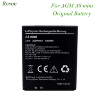 mobile phone battery for agm a8 mini2600mah new back up batteries replacement for agm a8 mini smart cellphone li ion battey