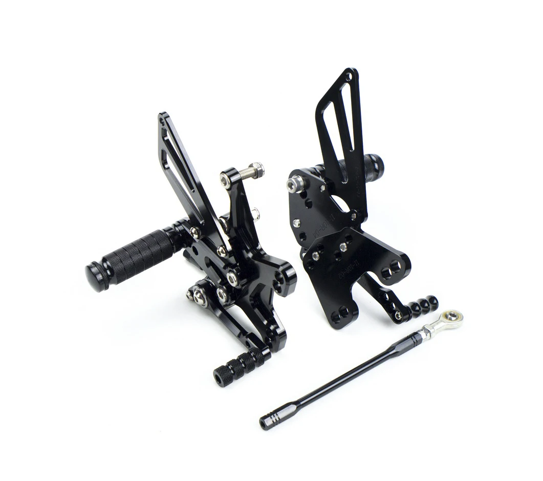 Алюминиевый Регулируемый Rearset подножек сзади наборы для ухода за кожей подножки