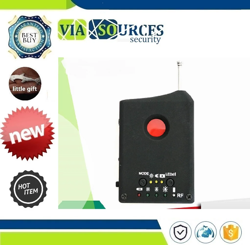 Устройство радиослежения с gps сигнальным объективом анти Candid детектор камеры GSM